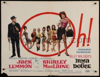 7b0190 IRMA LA DOUCE Belgian 1963 Billy Wilder, great art of Shirley MacLaine & Jack Lemmon!