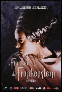 7b0505 BRIDE OF FRANKENSTEIN French 16x24 R2008 super close up of Elsa Lanchester in the title role!