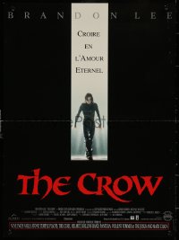 7b0511 CROW French 16x21 1994 Brandon Lee's final movie, believe in angels, cool image!