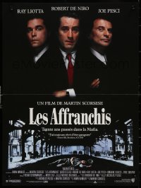 7b0536 GOODFELLAS French 16x21 1990 Robert De Niro, Joe Pesci, Ray Liotta, Martin Scorsese!
