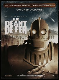 7b0548 IRON GIANT advance French 16x21 R2016 animated modern classic, cool different cartoon robot image!