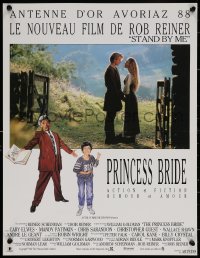 7b0579 PRINCESS BRIDE French 16x21 1988 Rob Reiner fantasy classic as real as the feelings you feel!