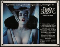 7b1157 DEADLY BLESSING 1/2sh 1981 Wes Craven, a gruesome secret protected for generations rises!