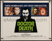 7b1163 DOCTOR DEATH 1/2sh 1973 Seeker of Souls, he's a specialist in his field, sexy horror!