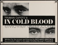 7b1203 IN COLD BLOOD 1/2sh 1968 Richard Brooks directed, Robert Blake, Scott Wilson, Truman Capote!