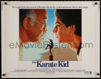 7b1211 KARATE KID int'l 1/2sh 1984 Pat Morita, Ralph Macchio, teen martial arts classic!