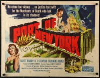 7b1263 PORT OF NEW YORK 1/2sh 1949 filmed in cooperation with U.S. Bureau of Customs & Narcotics!