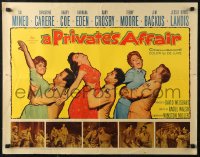 7b1266 PRIVATE'S AFFAIR 1/2sh 1959 soldier Sal Mineo, Barbara Eden & girls, girls, girls!