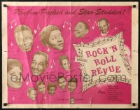 7b1270 ROCK 'N' ROLL REVUE 1/2sh 1955 Duke Ellington, Nat King Cole, Dinah Washington & more!