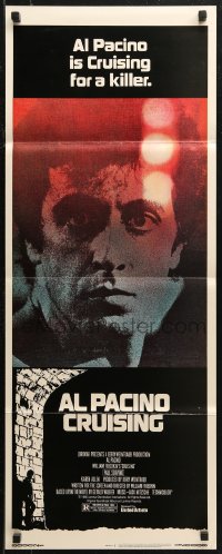7b1364 CRUISING insert 1980 William Friedkin, undercover cop Al Pacino pretends to be gay!