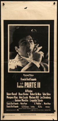 7b0705 GODFATHER PART II Italian locandina 1975 Al Pacino in Francis Ford Coppola classic sequel!