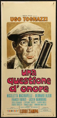 7b0814 QUESTION OF HONOR Italian locandina 1965 Ugo Tognazzi, Una questione d'onore, Sandro Symeoni!