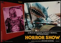 7b1058 HORROR SHOW Italian 18x26 pbusta 1980 great images from Creature From the Black Lagoon, Jaws!