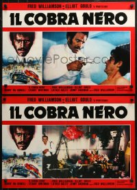 7b0944 MEAN JOHNNY BARROWS group of 8 Italian 18x26 pbustas 1980 different images of Fred Williamson!