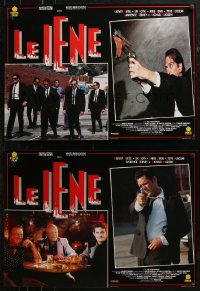 7b0998 RESERVOIR DOGS group of 6 Italian 19x26 pbustas 1992 Quentin Tarantino, Keitel, Buscemi, Roth