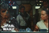 7b1072 RISE OF SKYWALKER Italian 16x23 pbusta 2019 Star Wars, Rey with Chewbacca, Finn, Dameron!