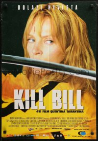 7b0422 KILL BILL: VOL. 1 Yugoslavian 19x27 2003 Quentin Tarantino, sexy Uma Thurman with katana!