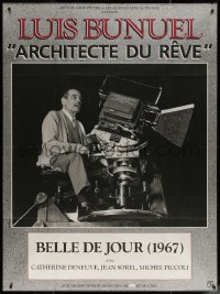 7c0861 BELLE DE JOUR French 1p R1990s great image of director Luis Bunuel behind camera!