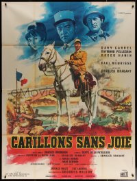 7c0863 BELLS WITHOUT JOY French 1p 1962 Carillons sans joie, Dany Carrel, great Jean Mascii art!
