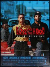 7c0889 BOYZ N THE HOOD French 1p 1991 Cuba Gooding Jr., Ice Cube, directed by John Singleton!