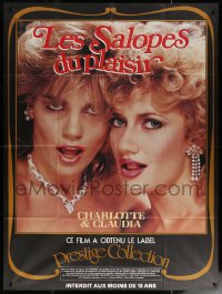 7c0935 CONFIDENCES D'UNE PETITE VICIEUSE TRES PERVERSE French 1p 1986 sexy Charlotte & Claudia!