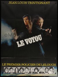 7c0943 CROOK French 1p 1973 Claude Lelouch's Le voyou, Jean-Louis Trintignant + cast portraits!