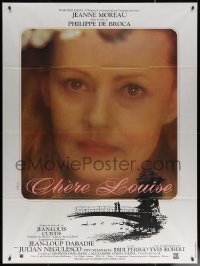7c0958 DEAR LOUISE French 1p 1972 Philippe de Broca's Chere Louise, close up of Jeanne Moreau!