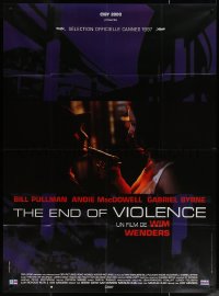 7c1004 END OF VIOLENCE French 1p 1997 directed by Wim Wenders, Gabriel Byrne, Andie MacDowell!