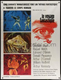 7c1014 FANTASTIC VOYAGE French 1p 1967 Raquel Welch journeys to the human brain, Richard Fleischer