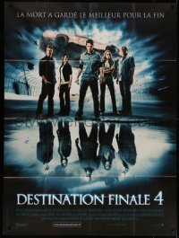 7c1018 FINAL DESTINATION French 1p 2009 great image of the entire cast that cheats death in 3-D!