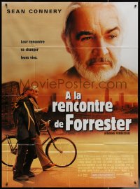 7c1019 FINDING FORRESTER French 1p 2001 Sean Connery, Rob Brown, directed by Gus Van Sant!