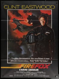7c1021 FIREFOX French 1p 1982 cool C.D. de Mar art of the flying killing machine & Clint Eastwood!