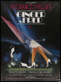 7c1050 GINGER & FRED French 1p 1986 directed by Federico Fellini, dancing art by Jouineau Bourduge!