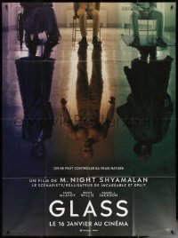 7c1056 GLASS teaser French 1p 2019 M. Night Shyamalan, James McAvoy, Bruce Willis, Anya Taylor-Joy