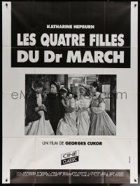 7c1197 LITTLE WOMEN French 1p R2000s Louisa May Alcott, Katharine Hepburn, Joan Bennett, different!