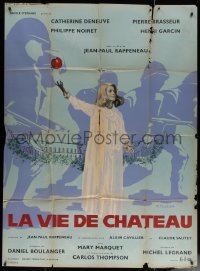 7c1227 MATTER OF RESISTANCE French 1p 1966 La Vie de Chateau, Tevlun art of Catherine Deneuve!