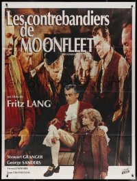 7c1244 MOONFLEET French 1p R1990s Fritz Lang, Stewart Granger, George Sanders, different image!