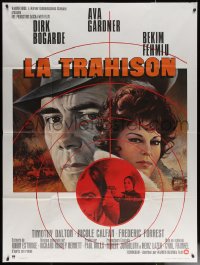 7c1296 PERMISSION TO KILL French 1p 1976 different art of Dirk Bogarde & Ava Gardner by Jean Mascii!