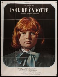 7c1303 POIL DE CAROTTE French 1p 1973 close portrait of young red headed Francois Cohn!