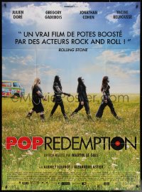 7c1304 POP REDEMPTION French 1p 2013 wacky image of top cast in heavy metal costumes!