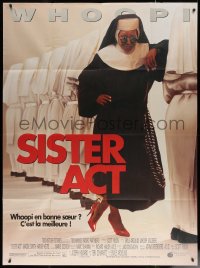 7c1370 SISTER ACT French 1p 1992 Whoopi Goldberg disguised as a nun to escape the mob!