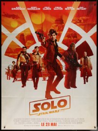 7c1377 SOLO advance French 1p 2018 A Star Wars Story, Ron Howard, Alden Ehrenreich as young Han!