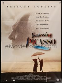 7c1398 SURVIVING PICASSO French 1p 1996 Anthony Hopkins as Pablo, Natasha McElhone, Julianna Moore
