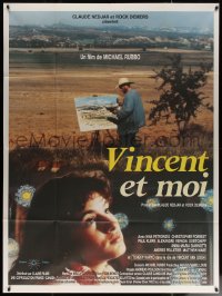 7c1453 VINCENT & ME French 1p 1991 Tcheky Karyo as Van Gogh, Nina Petronzio, very rare!