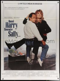7c1467 WHEN HARRY MET SALLY French 1p 1989 Billy Crystal & Meg Ryan, directed by Rob Reiner!