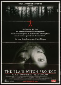 7c0043 BLAIR WITCH PROJECT Italian 1p 1999 Daniel Myrick & Eduardo Sanchez horror cult classic!