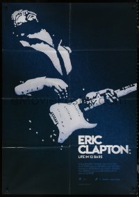 7c0116 ERIC CLAPTON: LIFE IN 12 BARS Italian 1p 2017 great image of the legendary musician w/guitar!