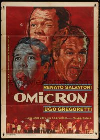 7c0282 OMICRON Italian 1p 1963 great art of top stars by Studio Favalli & Piero Ermanno Iaia!