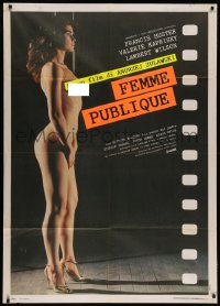 7c0316 PUBLIC WOMAN Italian 1p R1980s Zulawski's La Femme Publique, sexy naked Valerie Kaprisky!