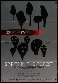 7c0368 SPIRITS IN THE FOREST Italian 1p 2019 Depeche Mode's 2017 Global Spirit Tour, cool art!